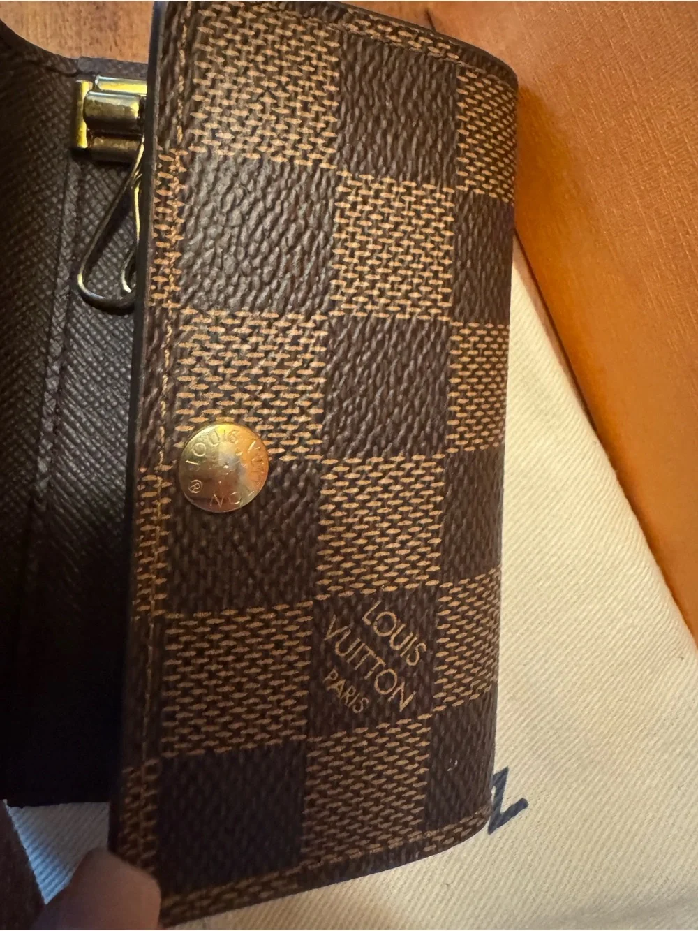 Louis Vuitton 6 Key Holder Damier Ebene